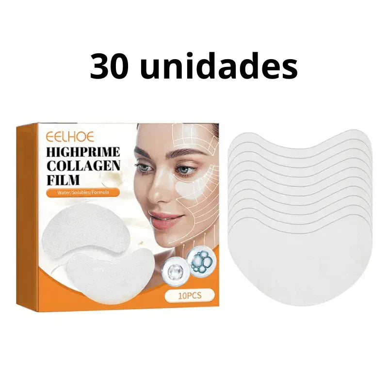 Kit Folhas De Colágeno 25 folhas rejuvenescedora