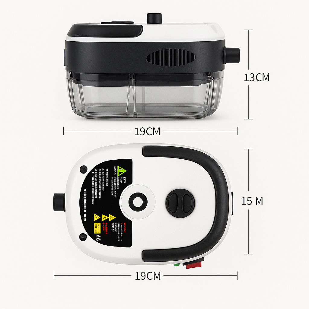 Limpador a Vapor Turbo Pressurizado 2500W Bivolt – Higienização Profissional
