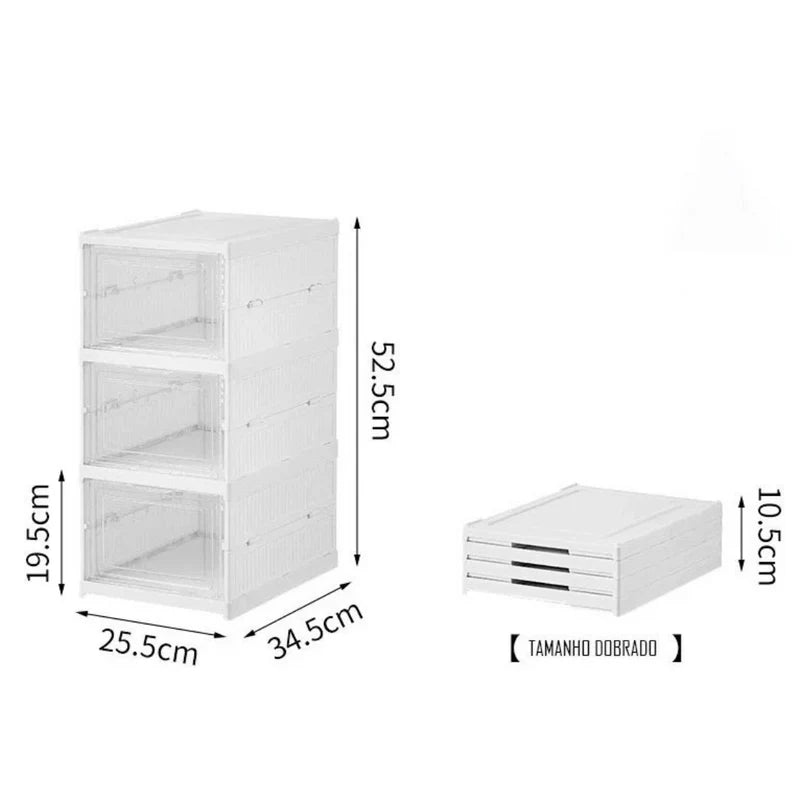 SmartBox – Kit Premium com 12 Caixas Organizadoras Multiuso