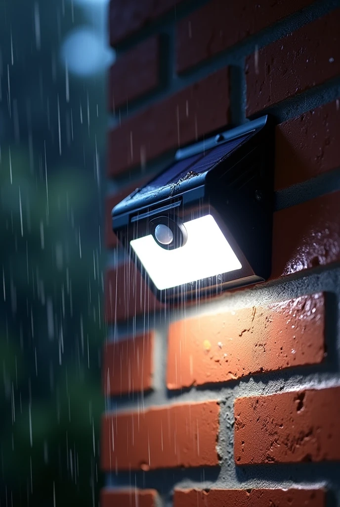 Luminária Solar Led Automática Sensor De Presença