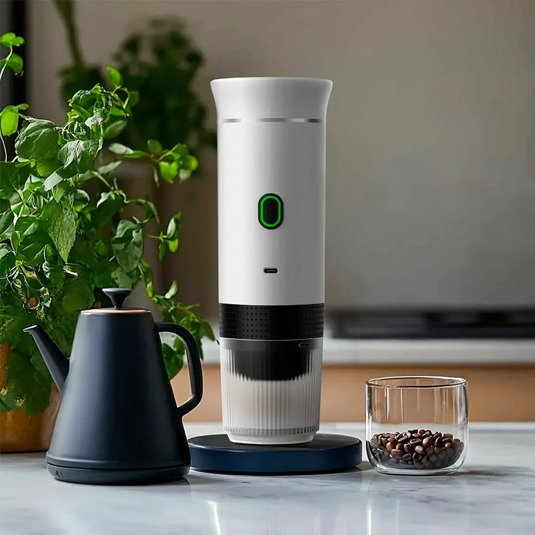 [COMPRE 1 LEVE 2] Cafeteira Nanopresso Portátil 3 em 1 Sem Fio + BRINDE: 20 Cápsulas Premium