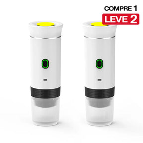 [COMPRE 1 LEVE 2] Cafeteira Nanopresso Portátil 3 em 1 Sem Fio + BRINDE: 20 Cápsulas Premium