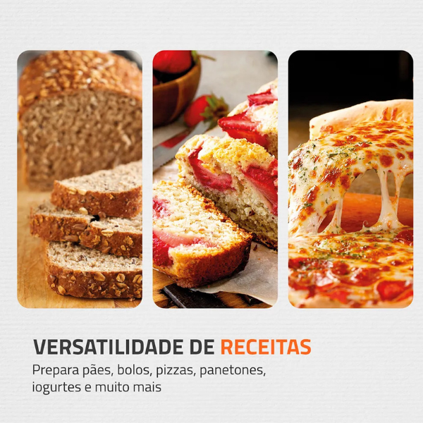 Panificadora Mondial Valtta© — tecnologia e praticidade + Brinde Exclusivo!