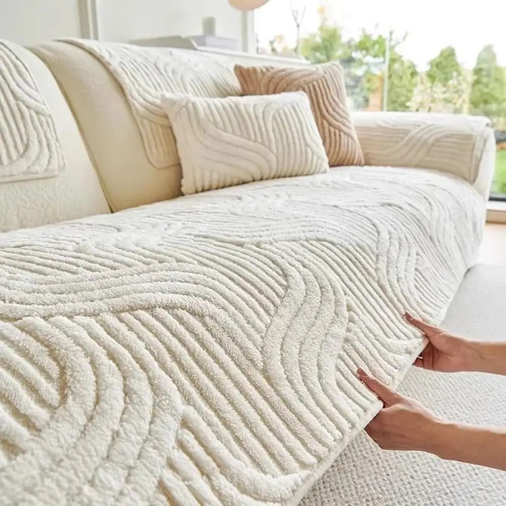 [LEVE 2 PAGUE 1] Capa Universal Comfort Premium para Sofá + BRINDE: Almofadas Comfort