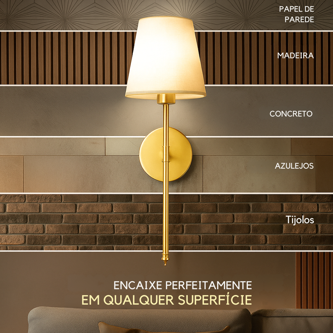 Kit com 10 Luminárias Soleil Vintage | Design Clássico