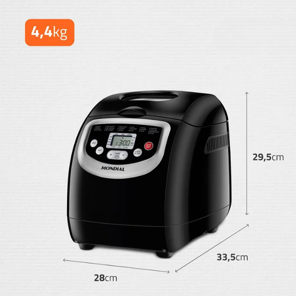 Panificadora Mondial Valtta© — tecnologia e praticidade + Brinde Exclusivo!
