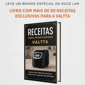 Panificadora Mondial Valtta© — tecnologia e praticidade + Brinde Exclusivo!