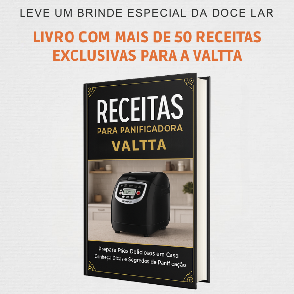 Panificadora Mondial Valtta© — tecnologia e praticidade + Brinde Exclusivo!