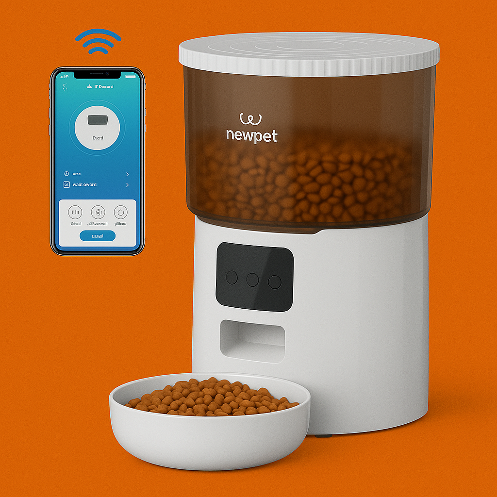 Comedouro automático programável pets