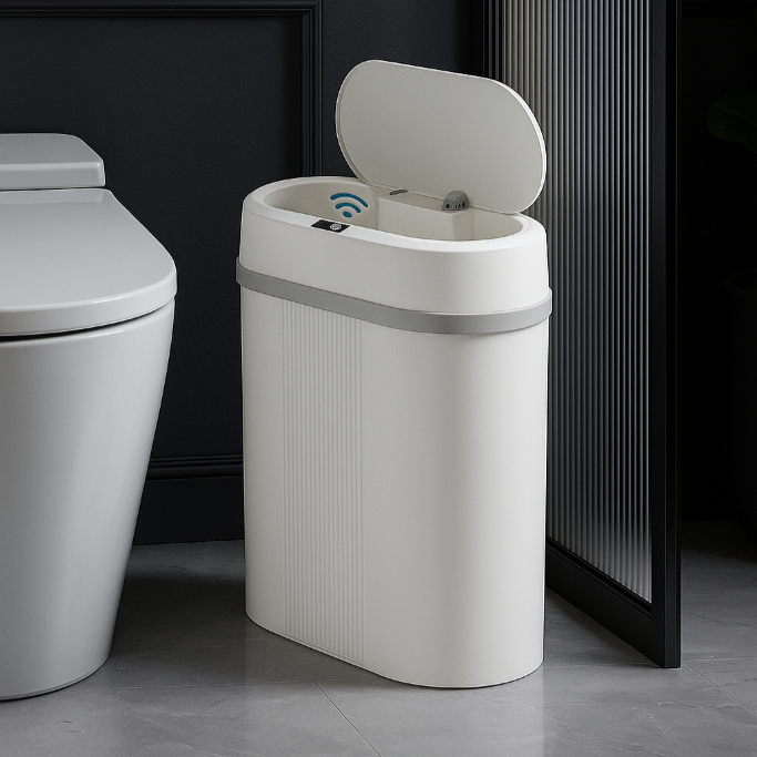 Lixeira Inteligente 15L com Sensor – Tecnologia, praticidade e higiene no seu dia a dia