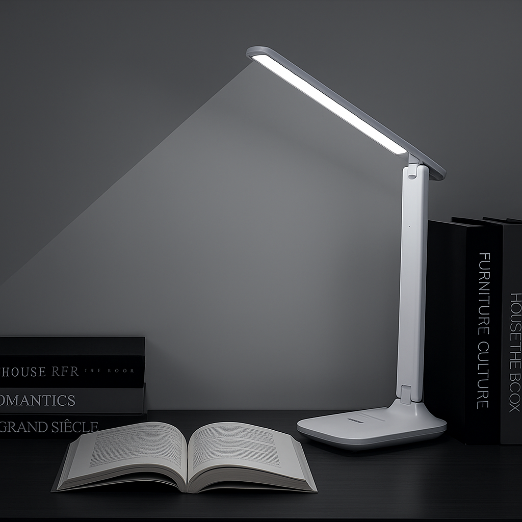 Luminária de Leitura 16 LEDs – Leve, flexível e funcional