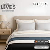 [COMPRE 3 LEVE 5] - Conjunto Ultrasoft Premium - Lençol e Capa de Travesseiro
