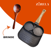 Frigideira Antiaderente 3 em 1 + Brinde