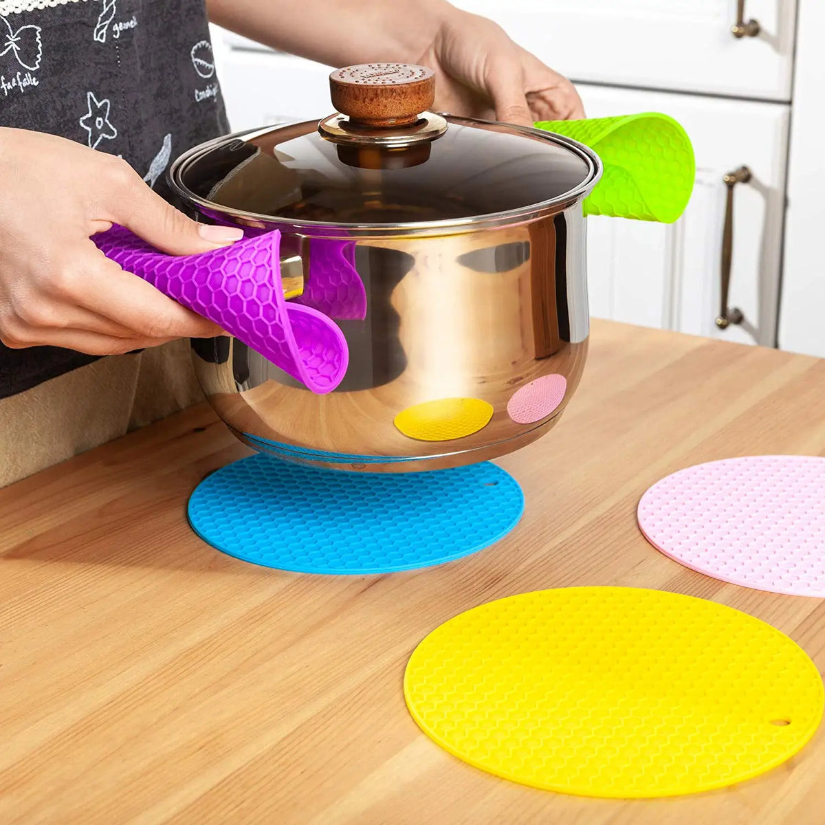Suporte de Silicone para Panela
