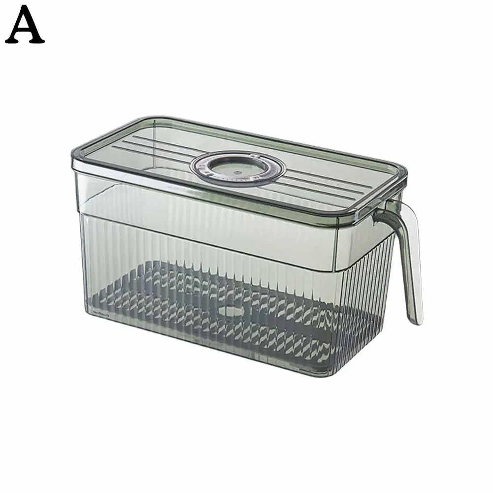 Kit com 9 Potes Organizador de Geladeira