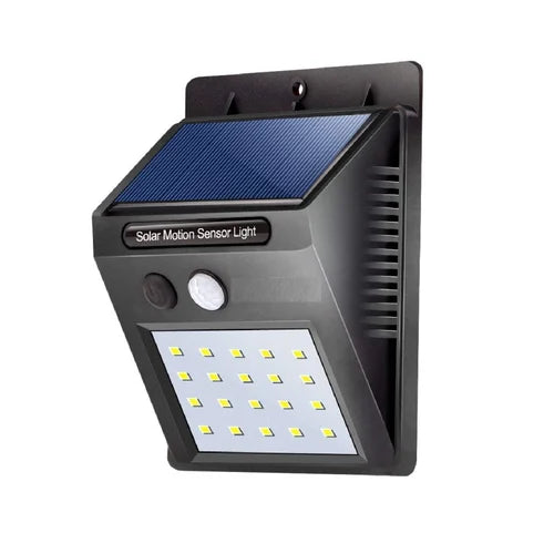 Luminária Solar Led Automática Sensor De Presença